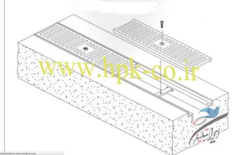 کانال پیش ساخته آبرو | گریتینگ چدن | گریتینگ | گریل